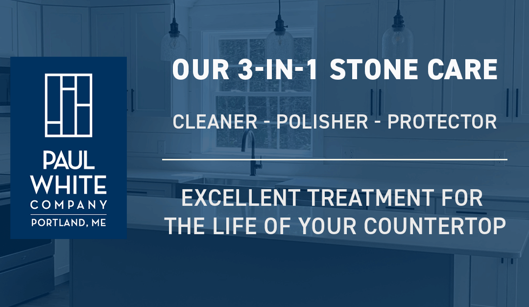 Treating Your Countertop with Our 3-in-1 Stone Care