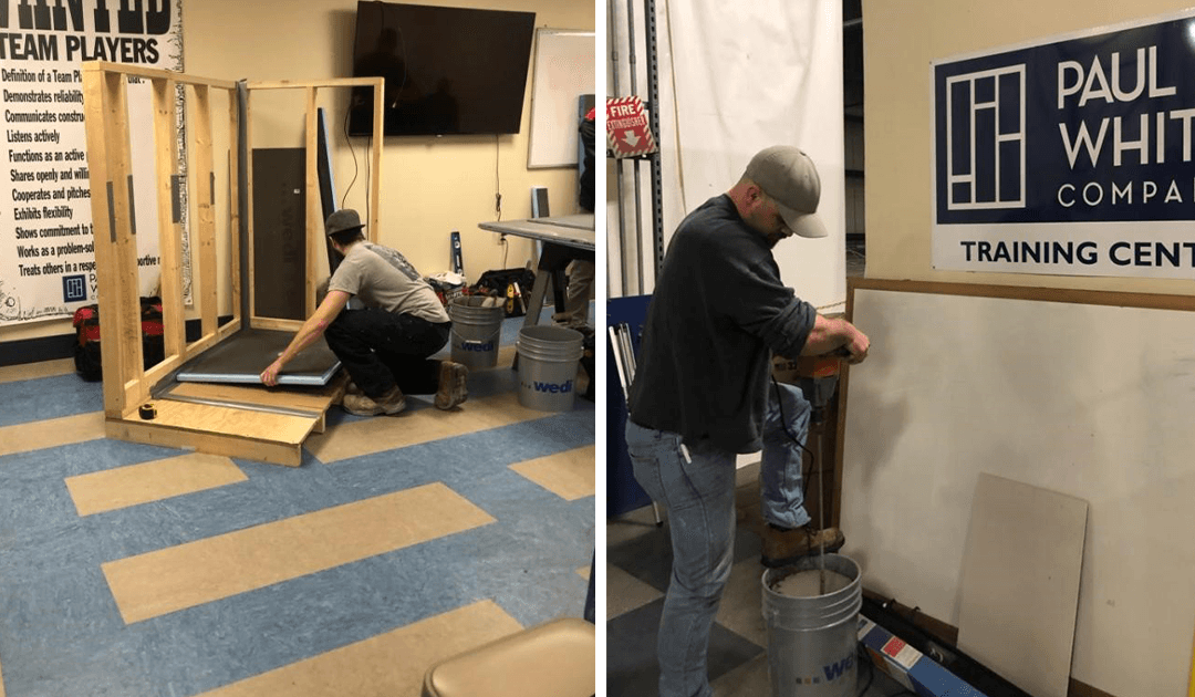 Paul White Team Participates in Wedi Training